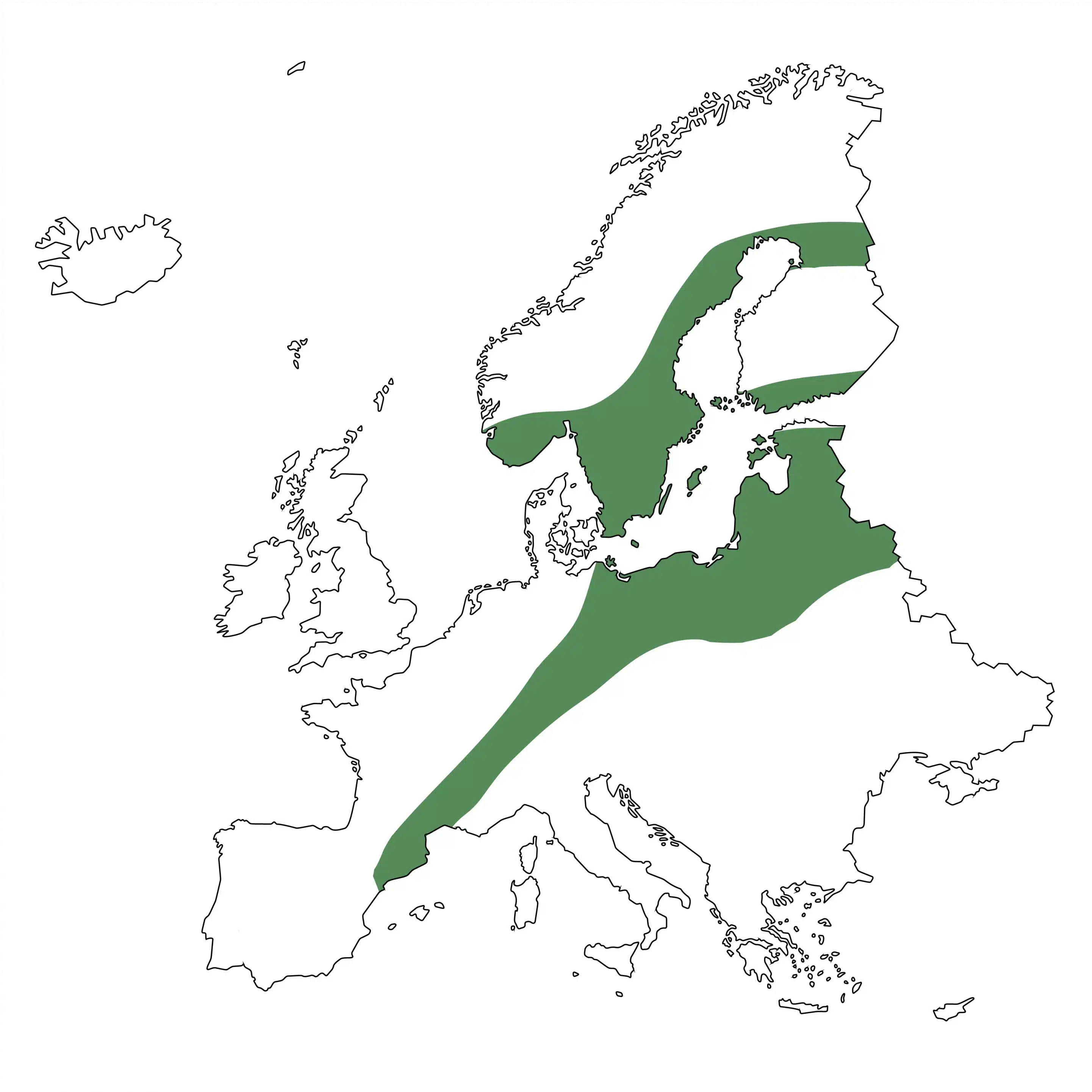 Biber Verbreitung Karte - Wildtiere in Deutschland