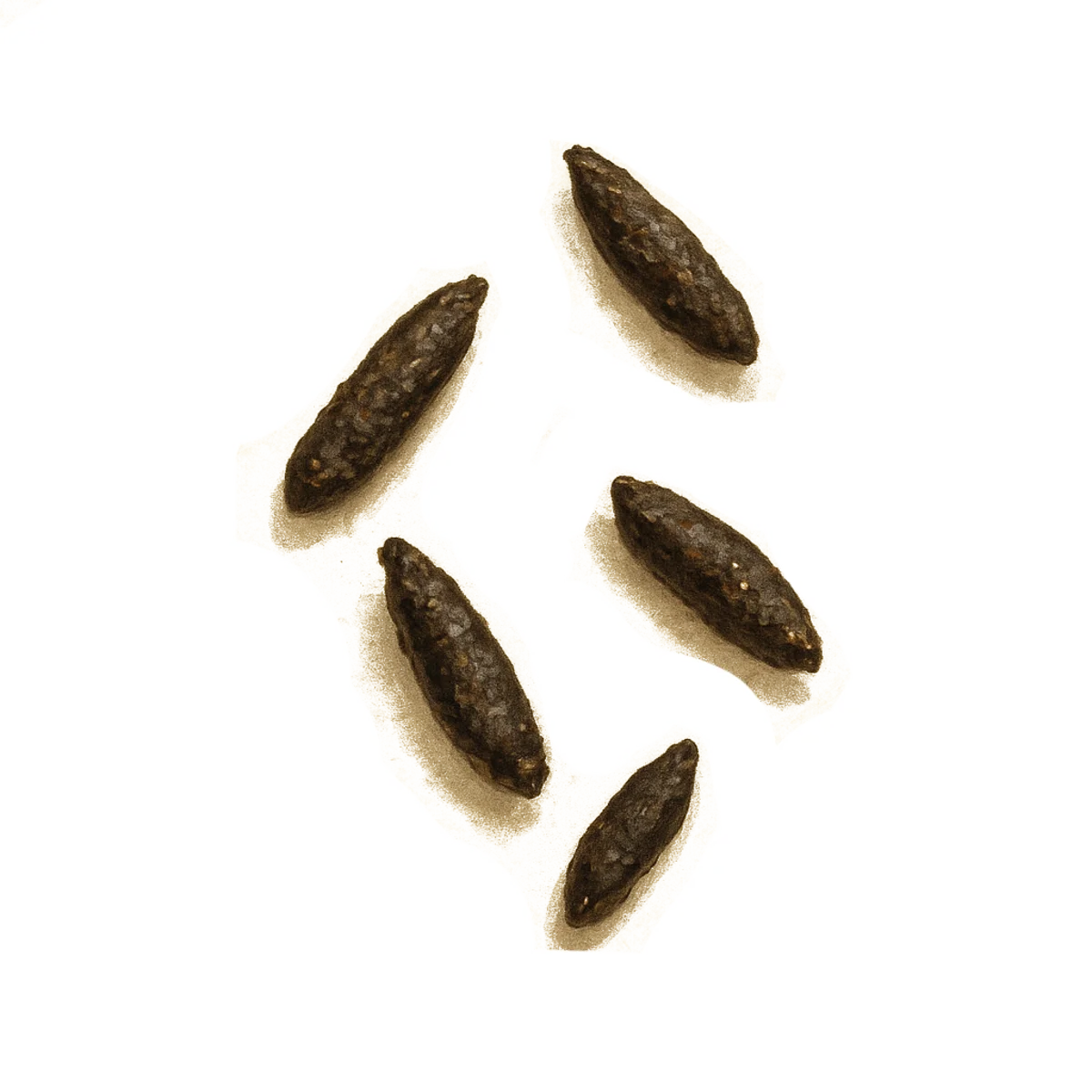 Haselmaus Losung - Wildtiere in Europa